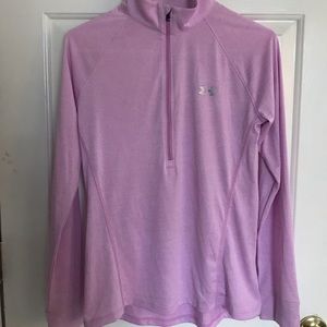 Under Armour HeatGear Long Sleeve Quarter Half Zip